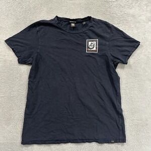 Scotch & Soda T Shirt Men's M Brutus X AB Crew Short Sleeve Amsterdam Navy Blue